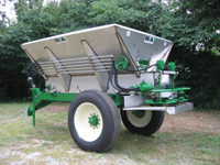 MagnaSpread 10ft Single Axle Fertilizer Lime Spreader