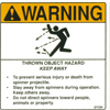 Hazard Decal - Thrown Object